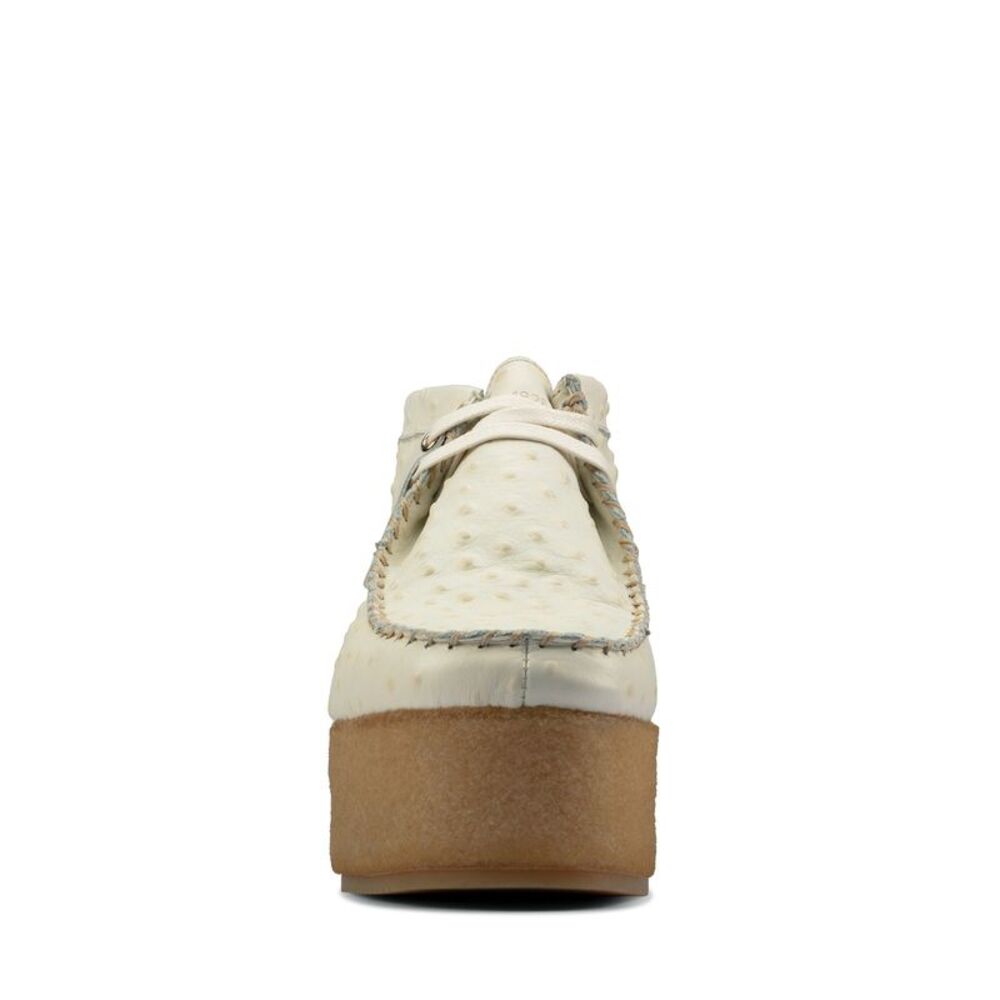 Clarks Womens Wallabee ELVTD Beige Shoes (NWT) - Picture 3 of 6